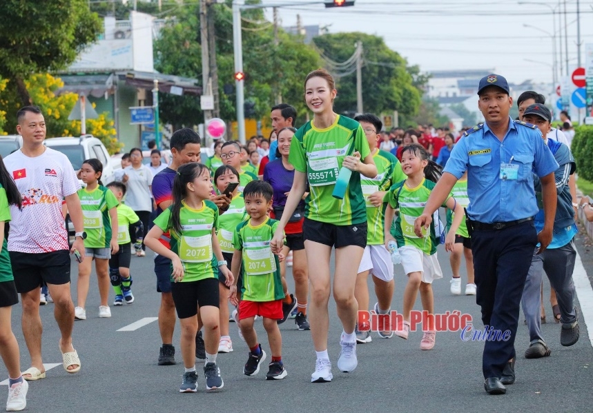 Giải Bình Phước marathon - Trường Tươi Group lần thứ II thành công tốt đẹp