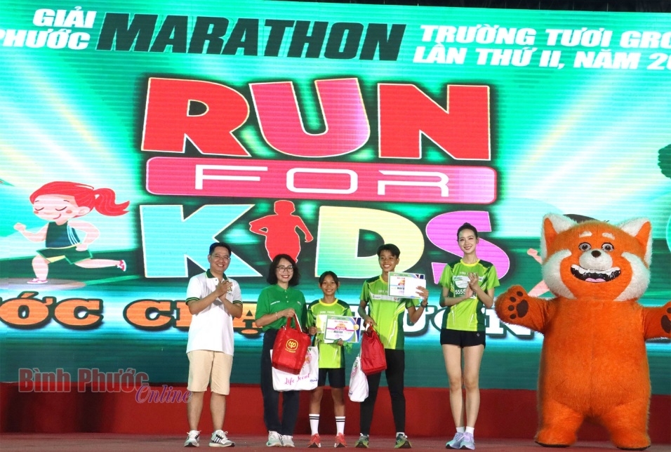 Giải Bình Phước marathon - Trường Tươi Group lần thứ II thành công tốt đẹp