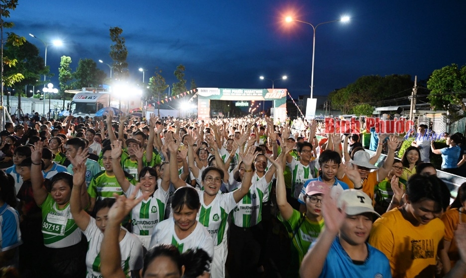 Giải Bình Phước marathon - Trường Tươi Group lần thứ II thành công tốt đẹp