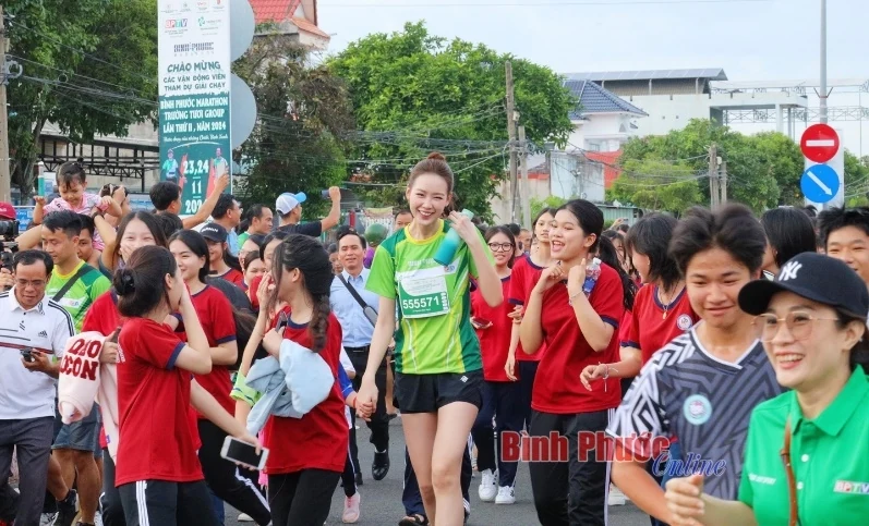 Giải Bình Phước marathon - Trường Tươi Group lần thứ II thành công tốt đẹp