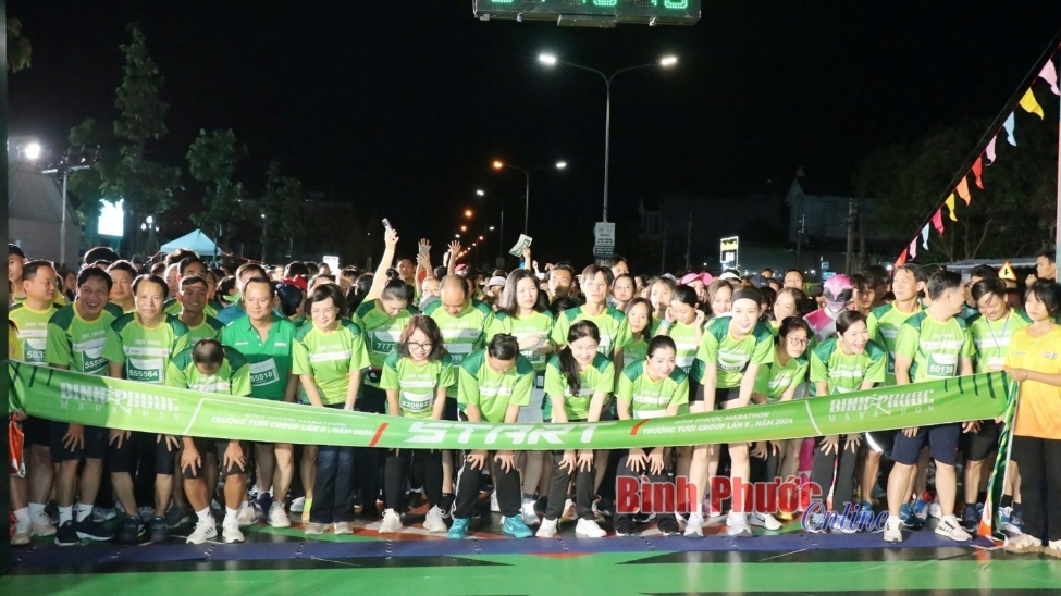 Giải Bình Phước marathon - Trường Tươi Group lần thứ II thành công tốt đẹp