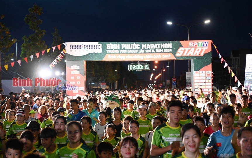 Giải Bình Phước marathon - Trường Tươi Group lần thứ II thành công tốt đẹp