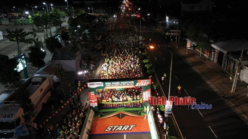 Giải Bình Phước marathon - Trường Tươi Group lần thứ II thành công tốt đẹp