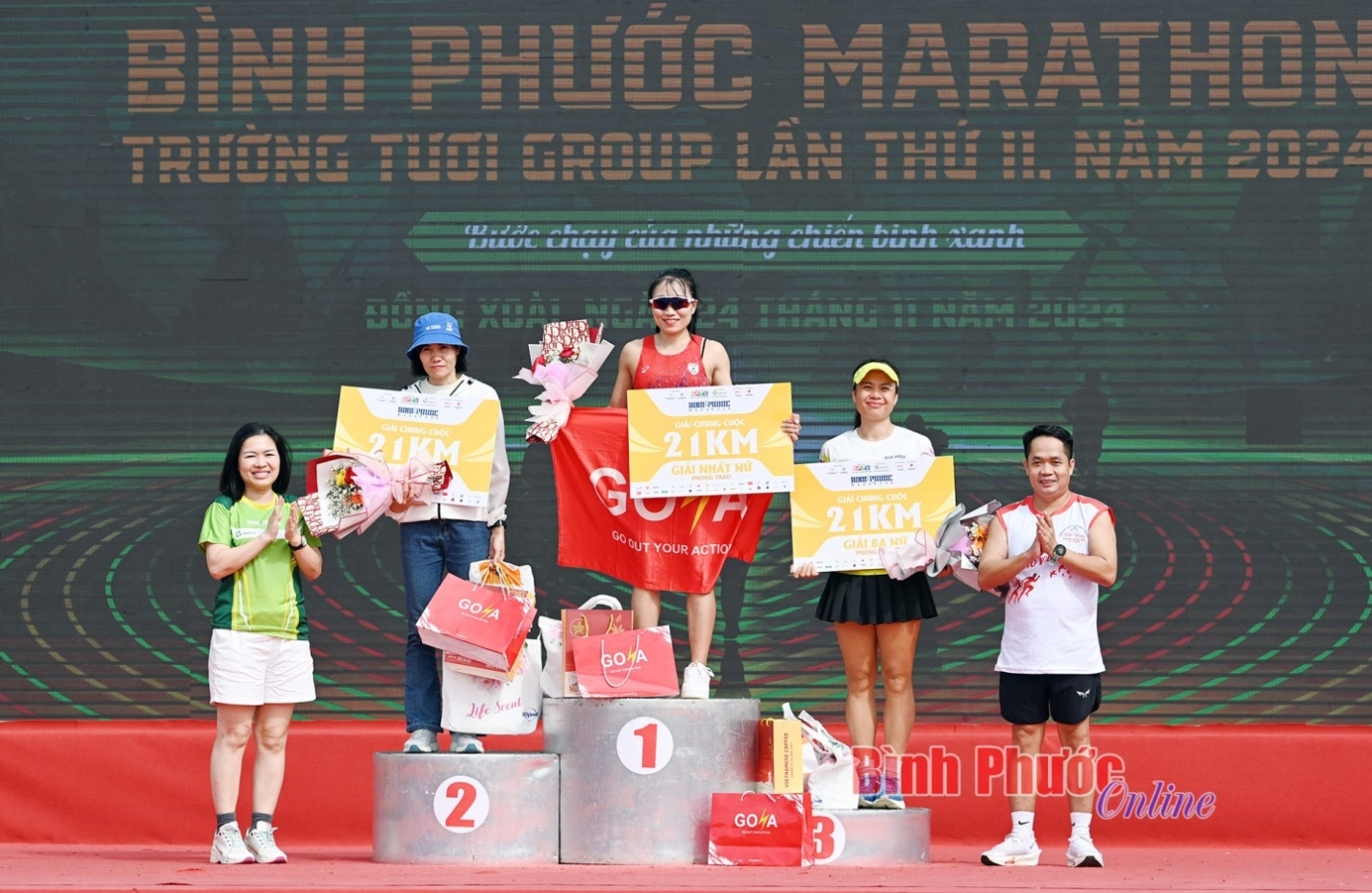 Giải Bình Phước marathon - Trường Tươi Group lần thứ II thành công tốt đẹp