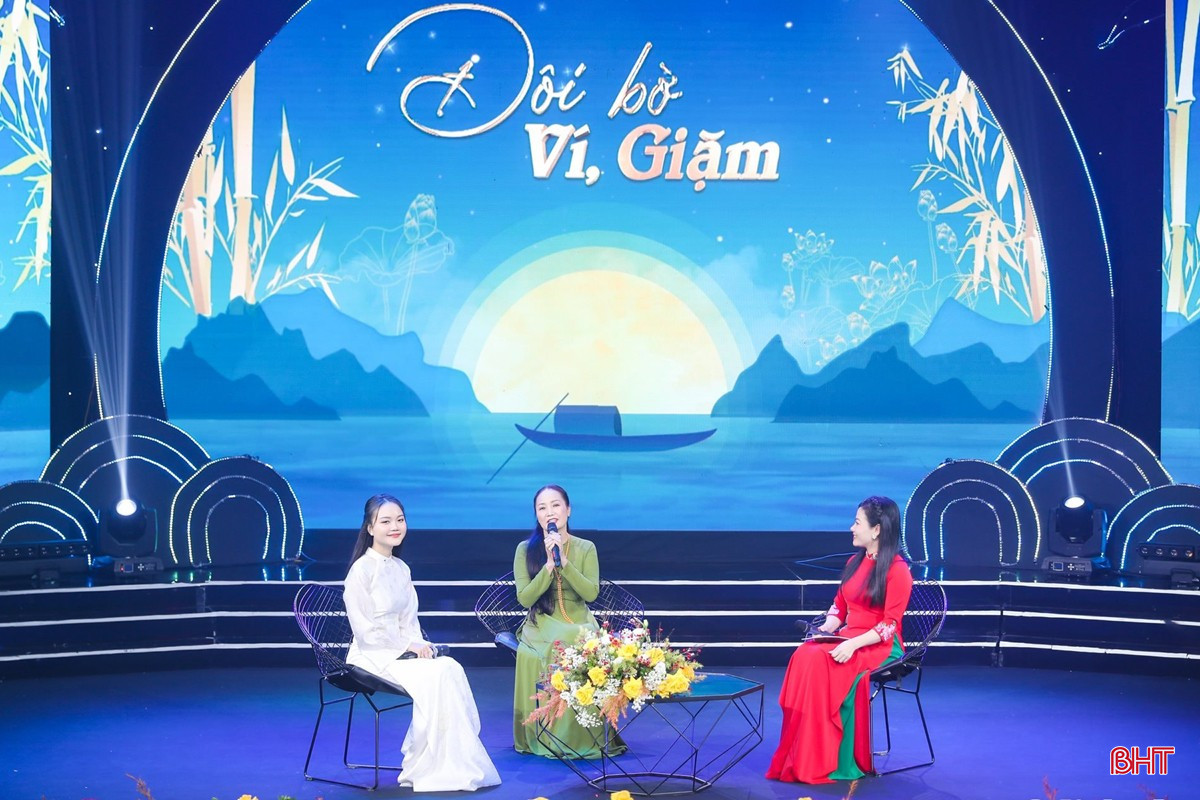 Cầu truyền hình nghệ thuật mở đầu Festival “Về miền ví, giặm - kết nối tinh hoa di sản”