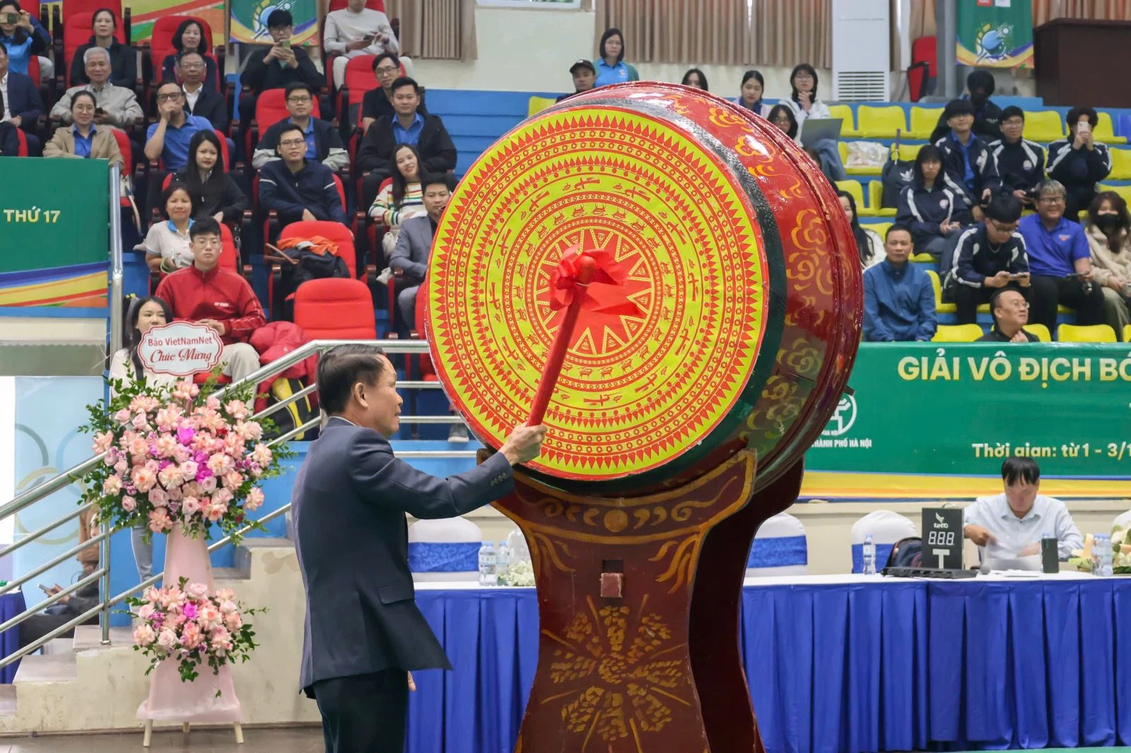 Khai mạc Giải vô địch Bóng bàn Hội Nhà báo Việt Nam lần thứ 17 - Tranh Cúp Sao Vàng năm 2024