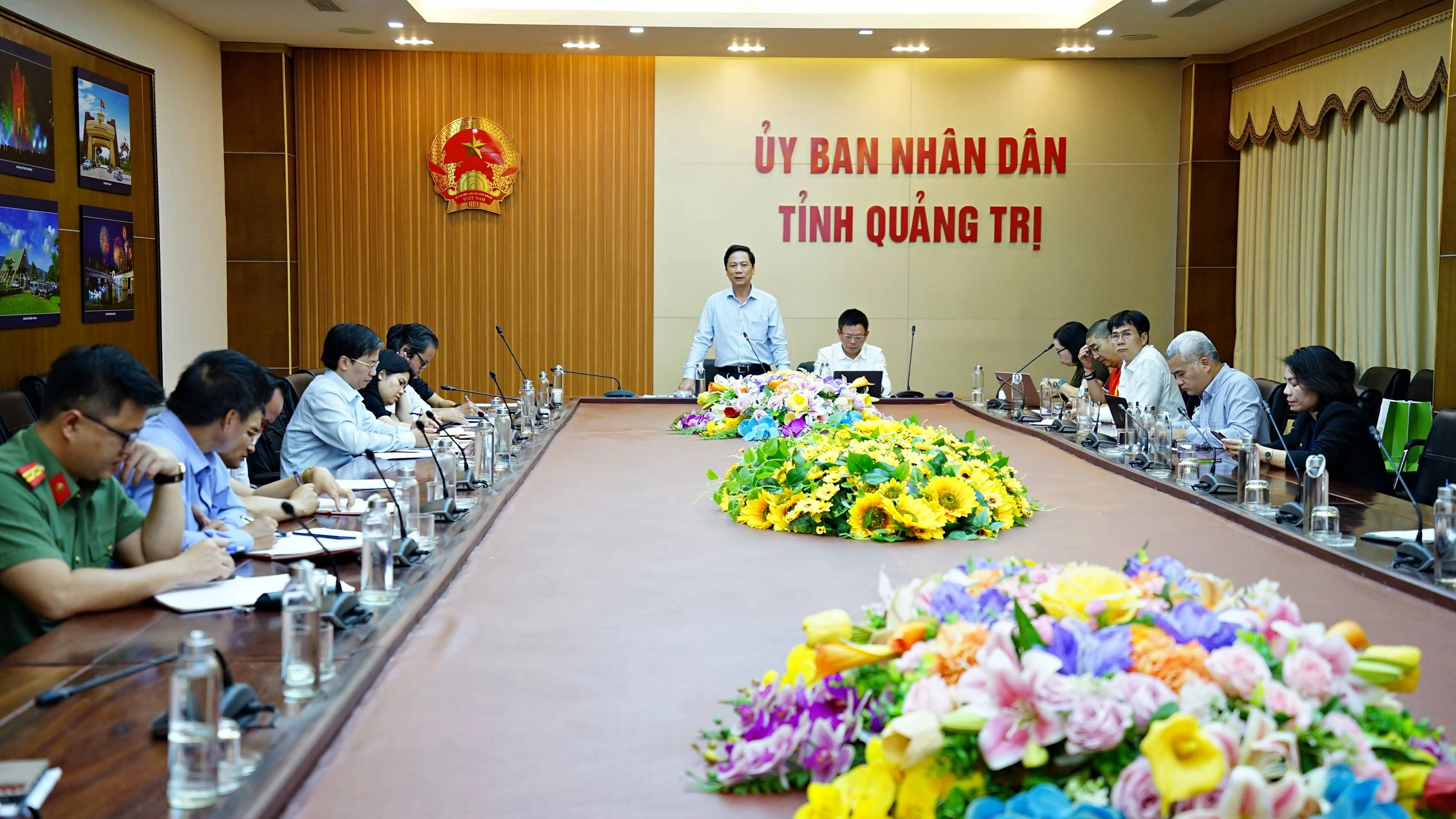 Họp bàn tổ chức Giải vô địch quốc gia Marathon và cự ly dài Báo Tiền Phong năm 2025 tại Quảng Trị