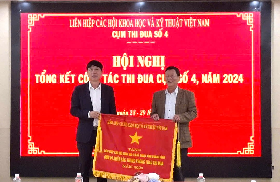 Cụm thi đua số 4 - Liên hiệp các Hội KH&KT Việt Nam tổng kết thi đua năm 2024