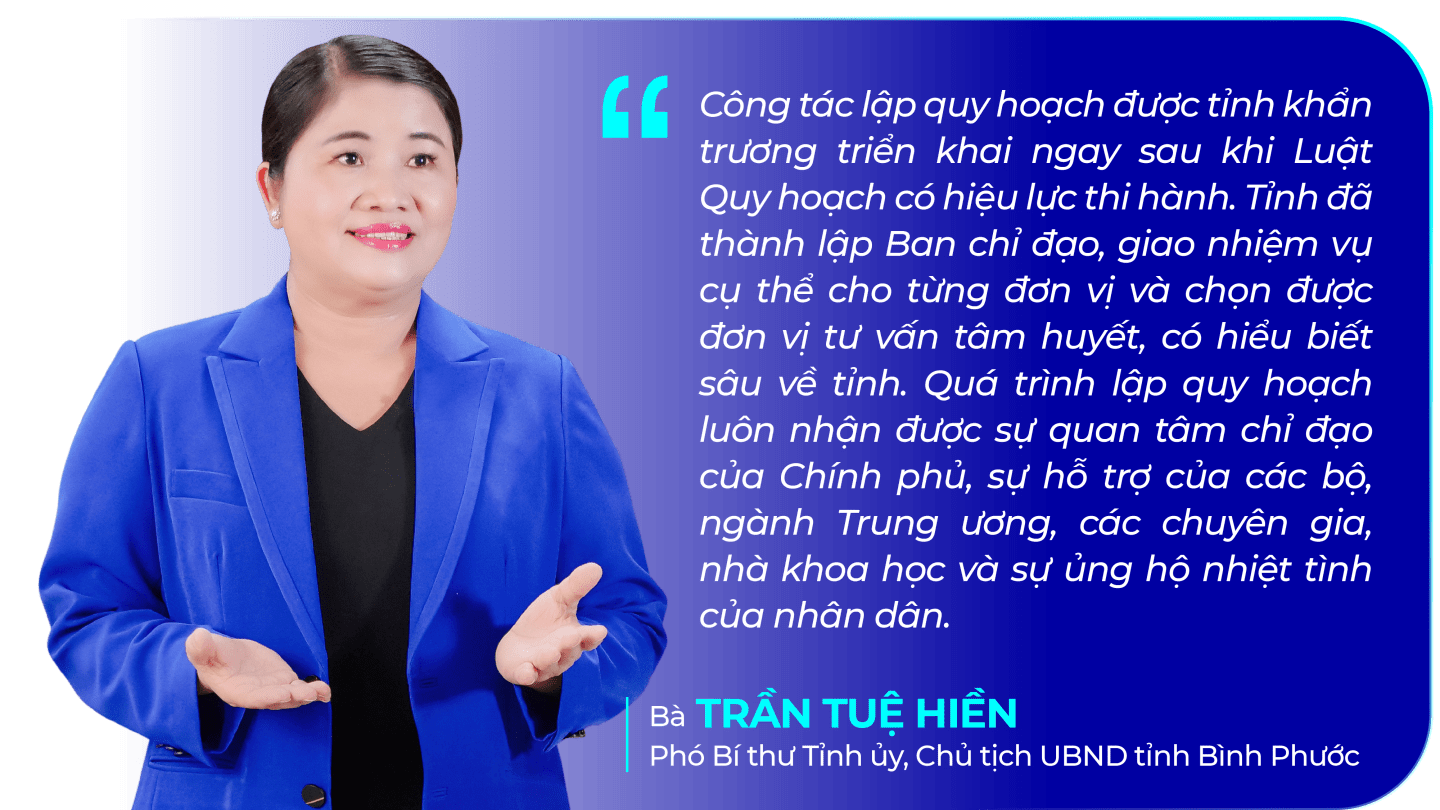 Quy hoạch tỉnh Bình Phước thời kỳ 2021-2030, tầm nhìn đến năm 2050: TẦM NHÌN MỚI, CƠ HỘI MỚI, GIÁ TRỊ MỚI