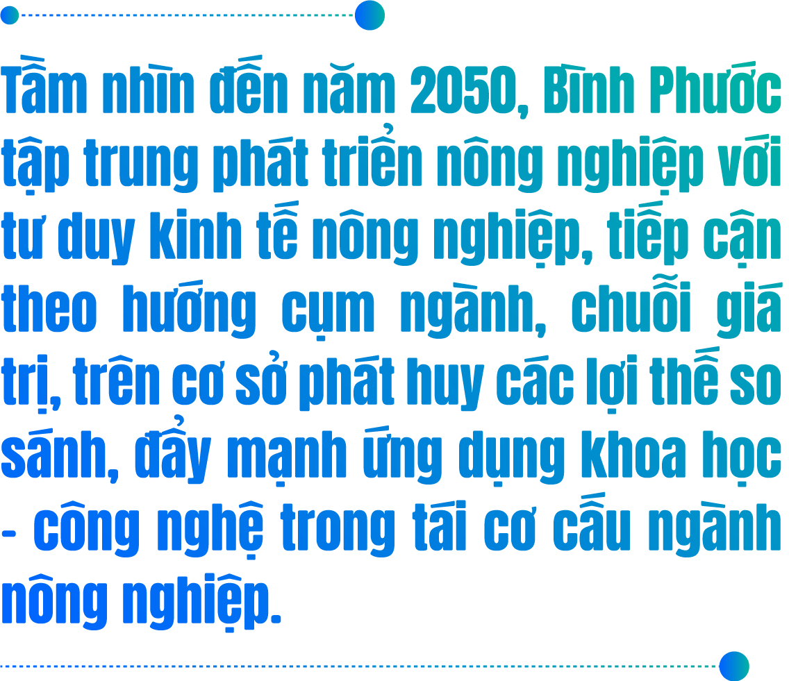 Quy hoạch tỉnh Bình Phước thời kỳ 2021-2030, tầm nhìn đến năm 2050: TẦM NHÌN MỚI, CƠ HỘI MỚI, GIÁ TRỊ MỚI