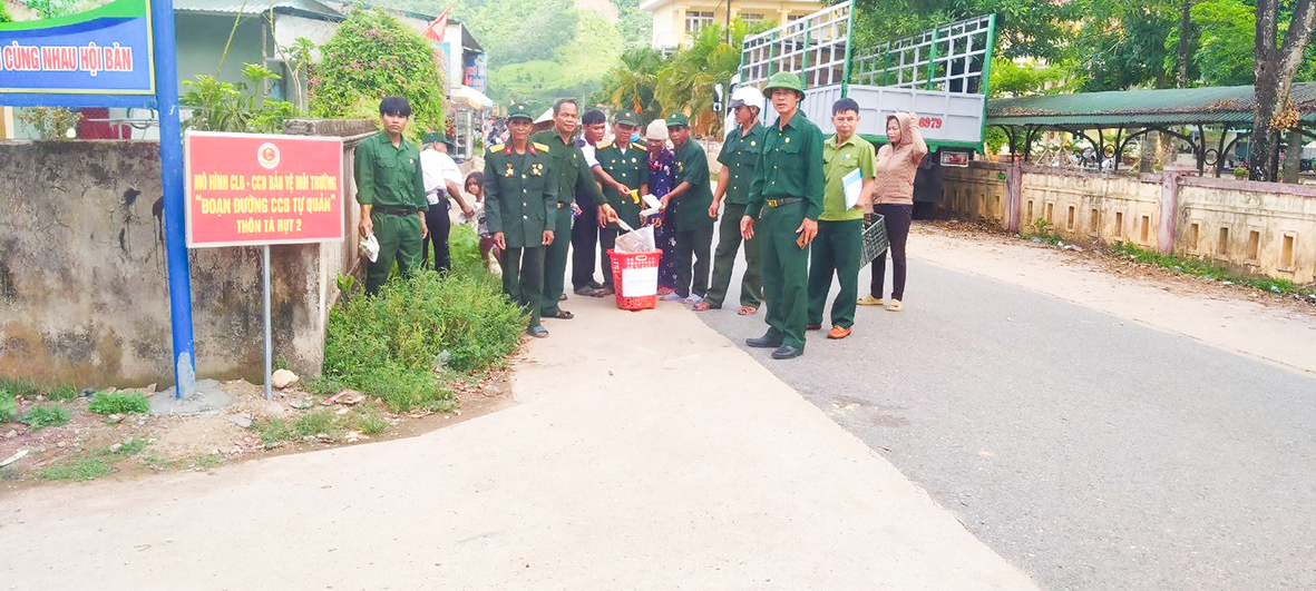 Hội Cựu chiến binh huyện Đakrông làm tốt phong trào “Cựu chiến binh gương mẫu’’