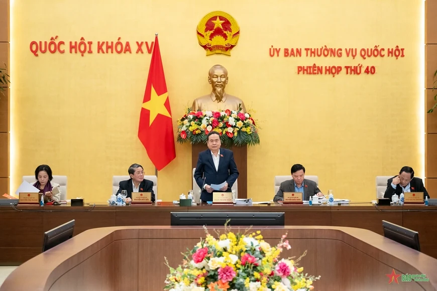 Khai mạc Phiên họp thứ 40 của Ủy ban Thường vụ Quốc hội