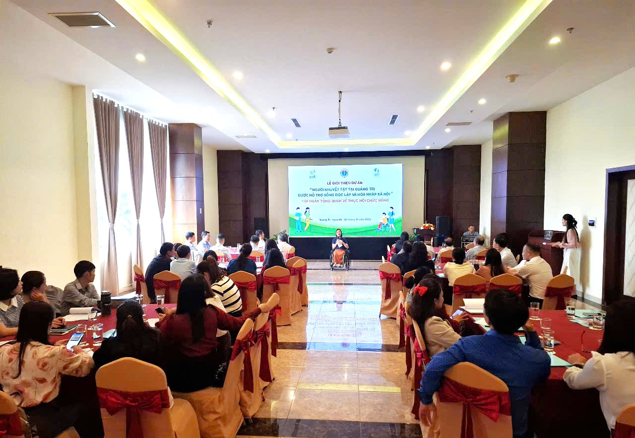 Quang Tri launches initiative to support people with disabilities