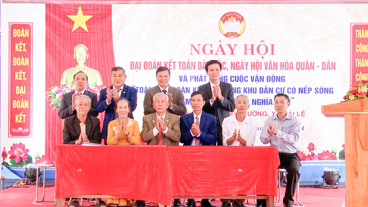 Vận động Nhân dân xây dựng khu dân cư có nếp sống văn minh