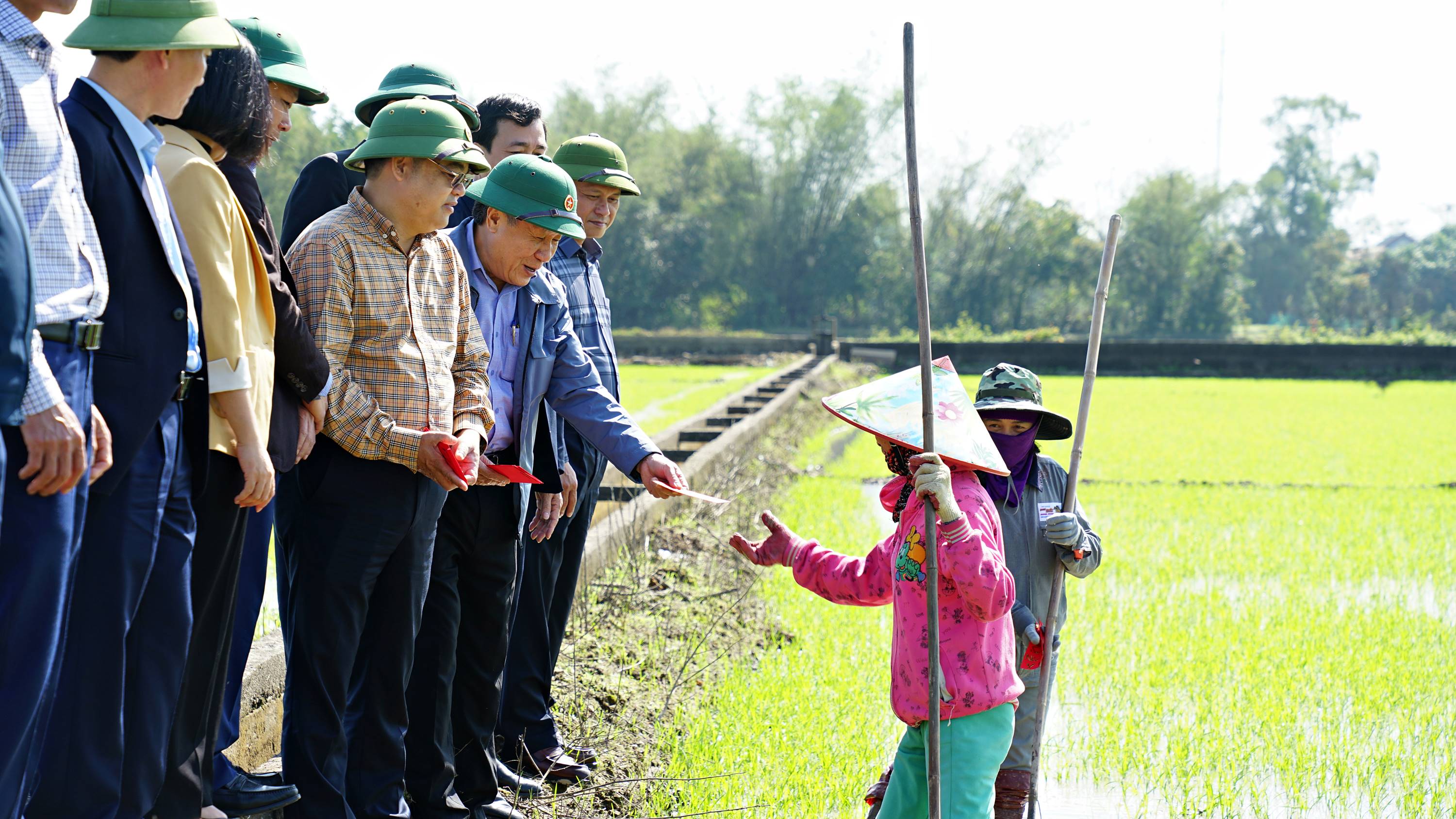 Quyền chủ tịch UBND tỉnh Hà Sỹ Đồng kiểm tra tình hình sản xuất nông nghiệp đầu Xuân Ất Tỵ 2025