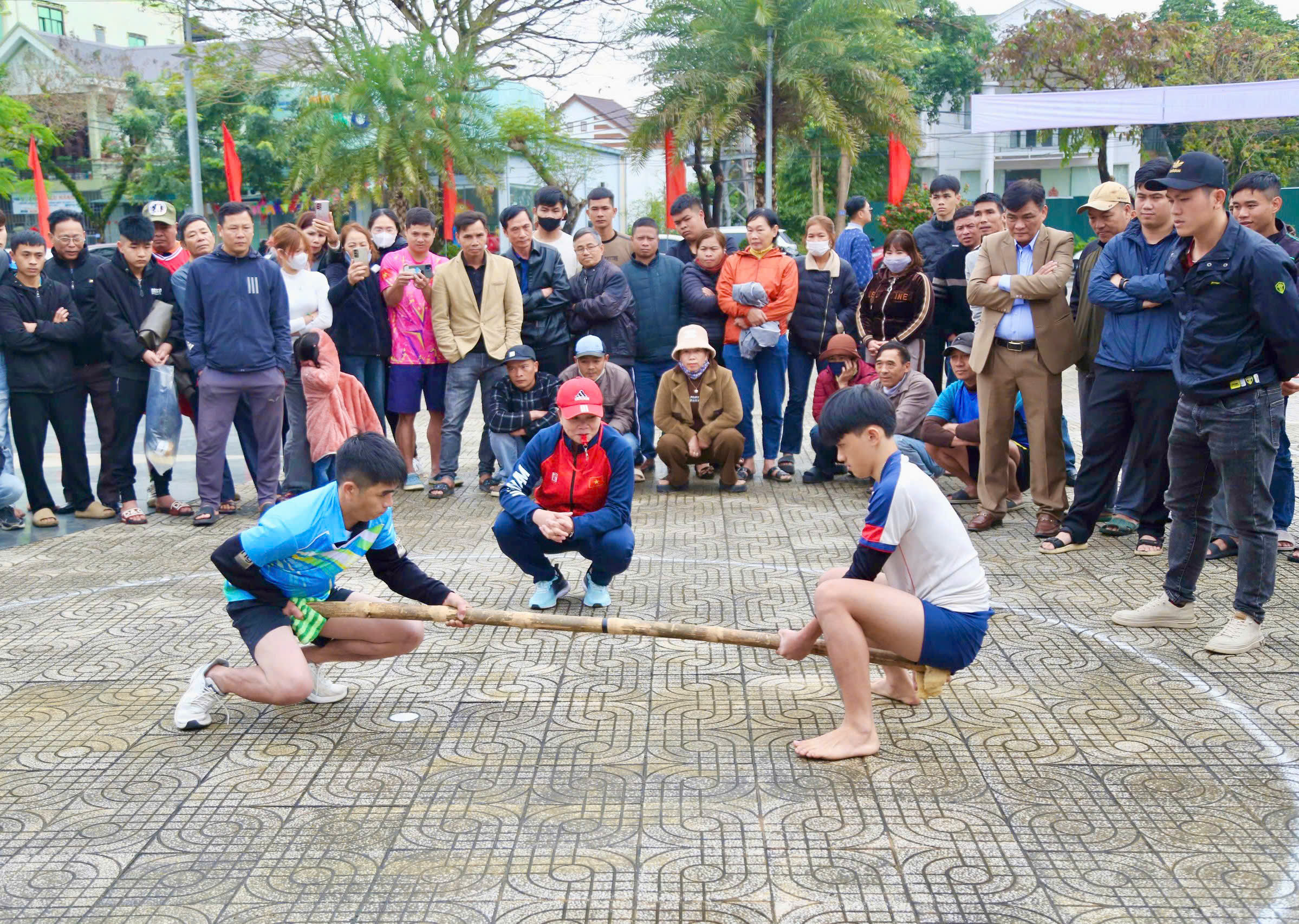 TP. Đông Hà: Tổ chức giải cờ tướng, đẩy gậy và các trò chơi dân gian mừng Đảng, mừng xuân Ất Tỵ