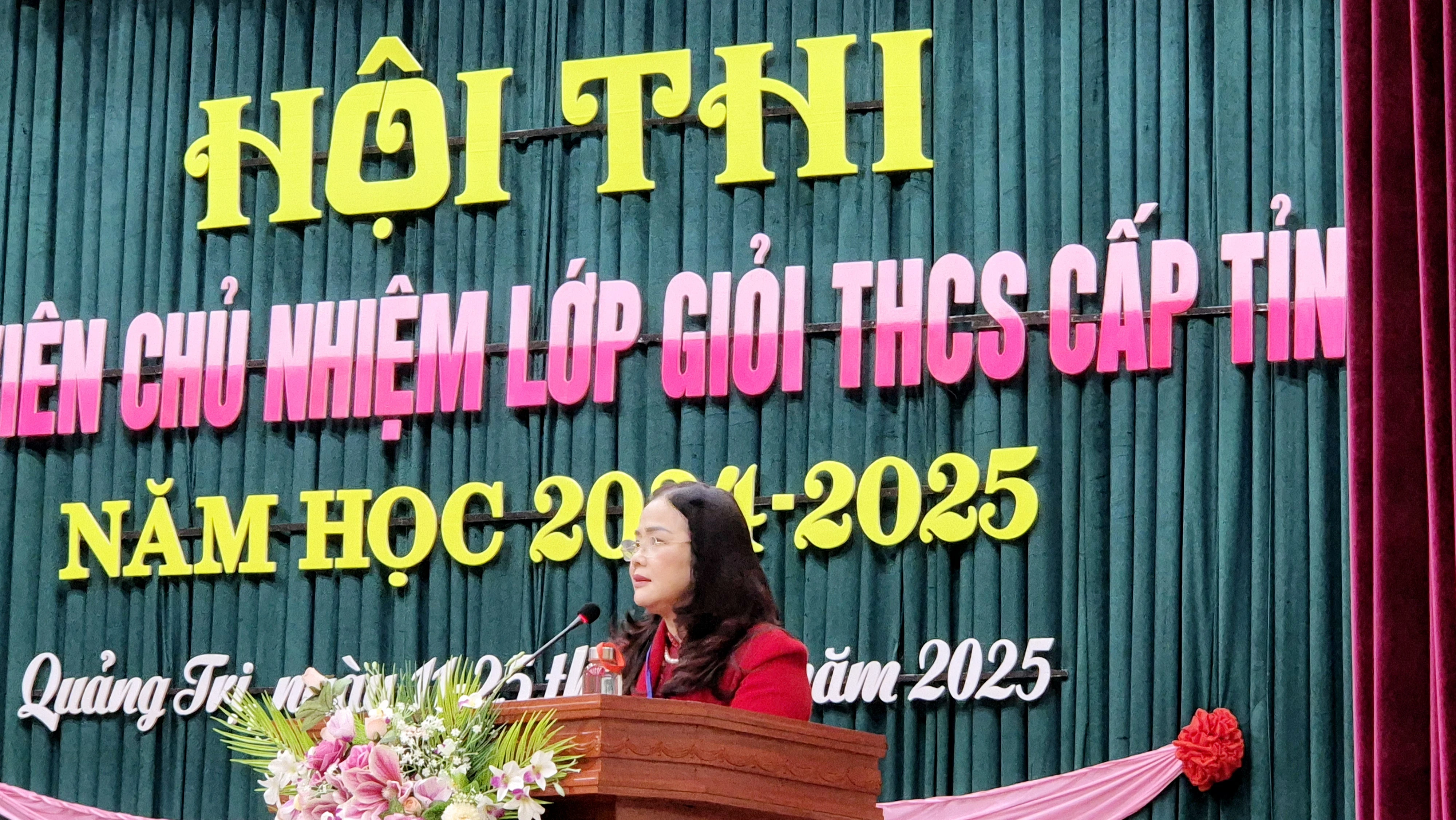 131 giáo viên THCS dự hội thi giáo viên chủ nhiệm lớp giỏi