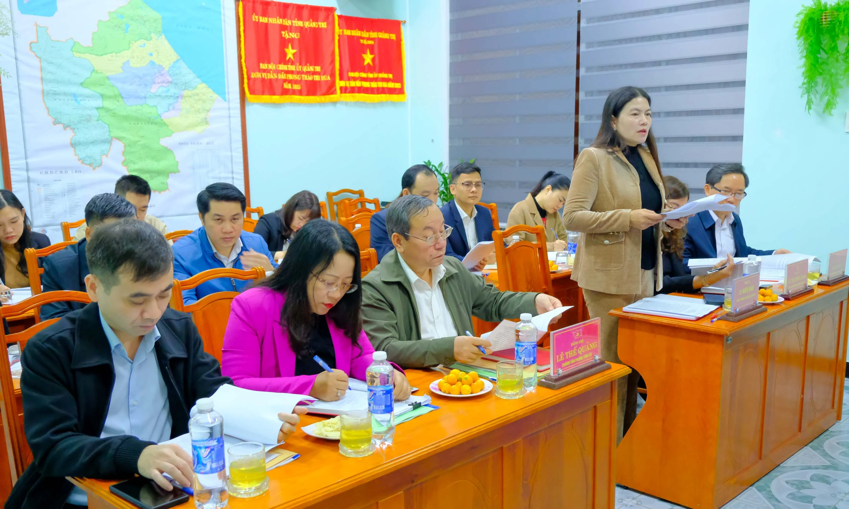 Thường trực Tỉnh ủy làm việc với Ban Nội chính Tỉnh ủy