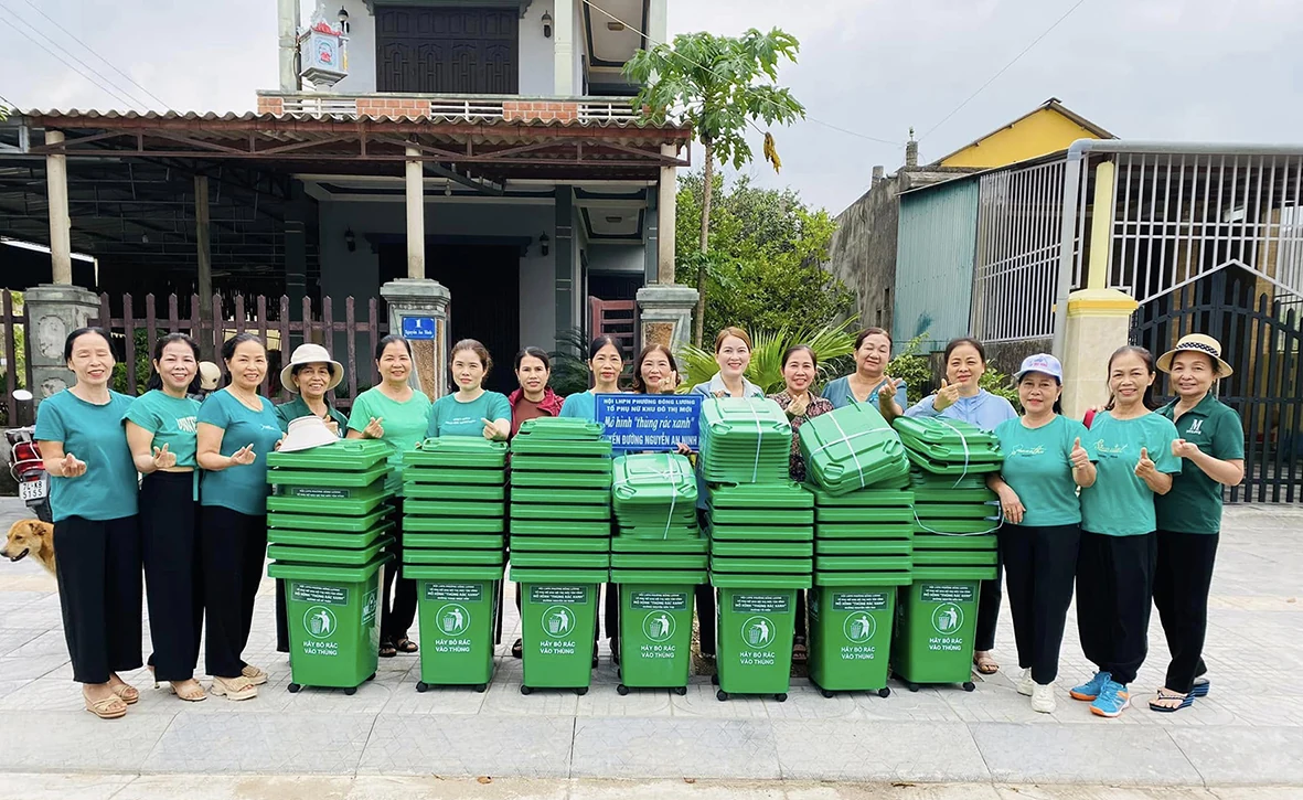 Phụ nữ phường Đông Lương thực hiện tốt các phong trào thi đua