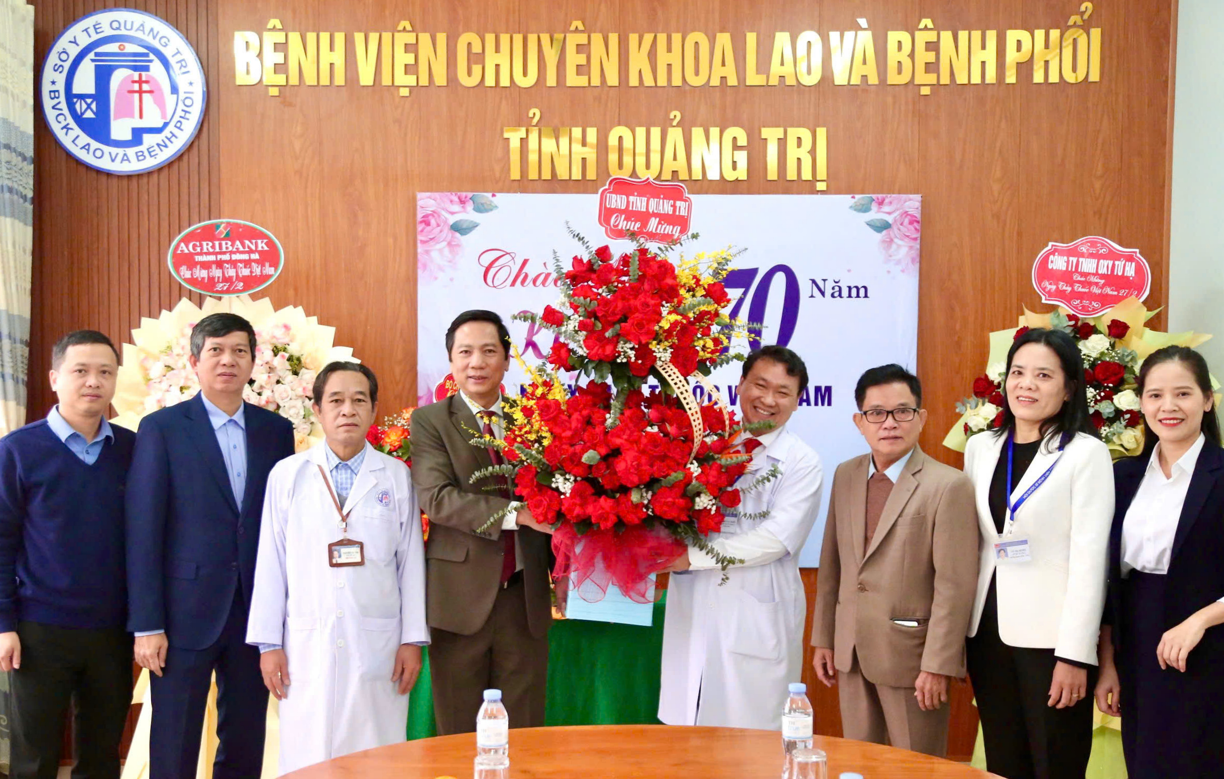 Phó Chủ tịch UBND tỉnh Hoàng Nam thăm, chúc mừng các đơn vị nhân kỷ niệm Ngày Thầy thuốc Việt Nam