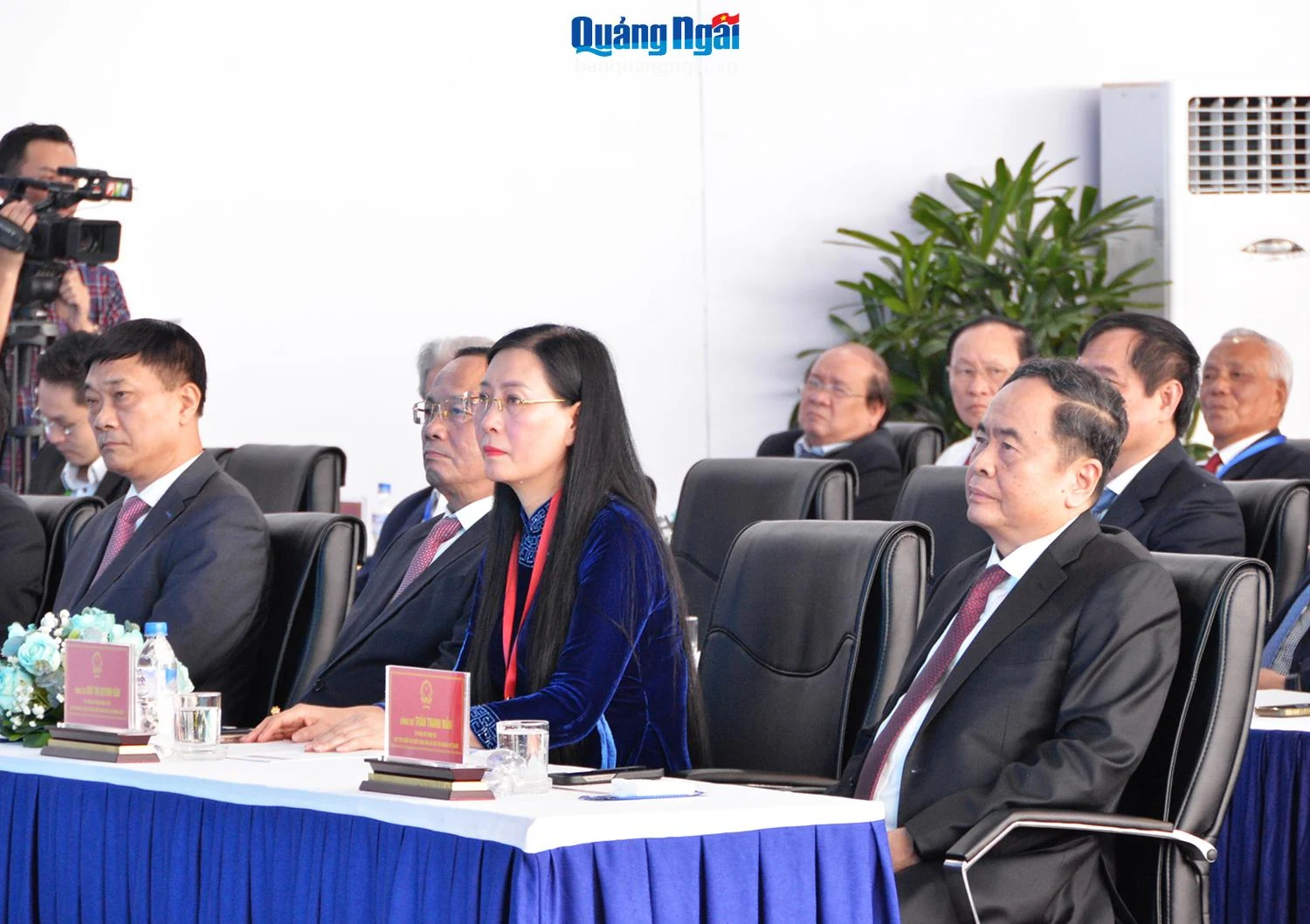 Chủ tịch Quốc hội Trần Thanh Mẫn dự Lễ động thổ Dự án Khu Công nghiệp VSIP II Quảng Ngãi