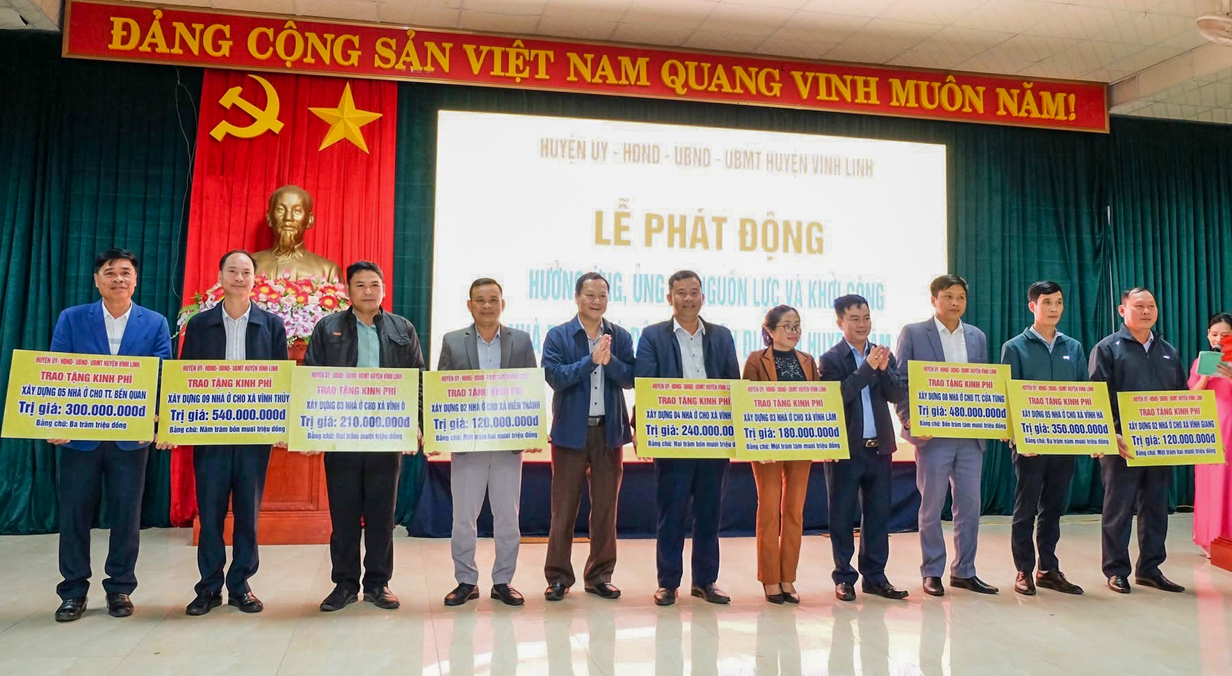 Vĩnh Linh đẩy mạnh chương trình xóa nhà tạm, nhà dột nát