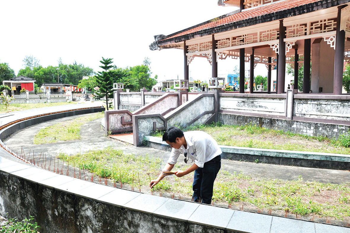 Sự đáp đền với miền cát Hải Lăng