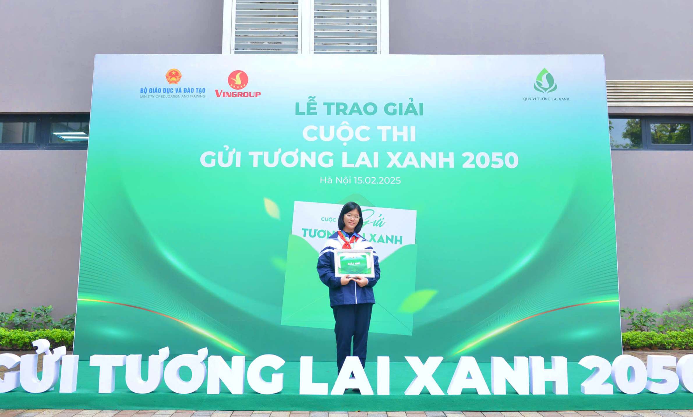 Mỗi việc làm tích cực đều góp phần tạo nên tương lai xanh