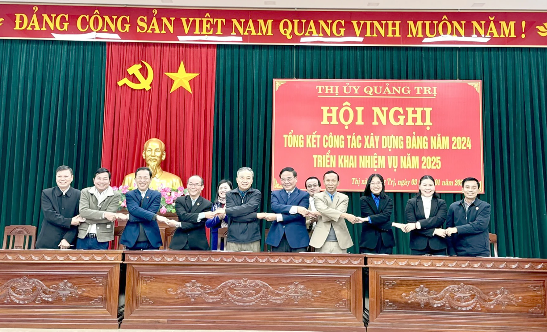 Thành tựu trong công tác xây dựng Đảng ở thị xã Quảng Trị