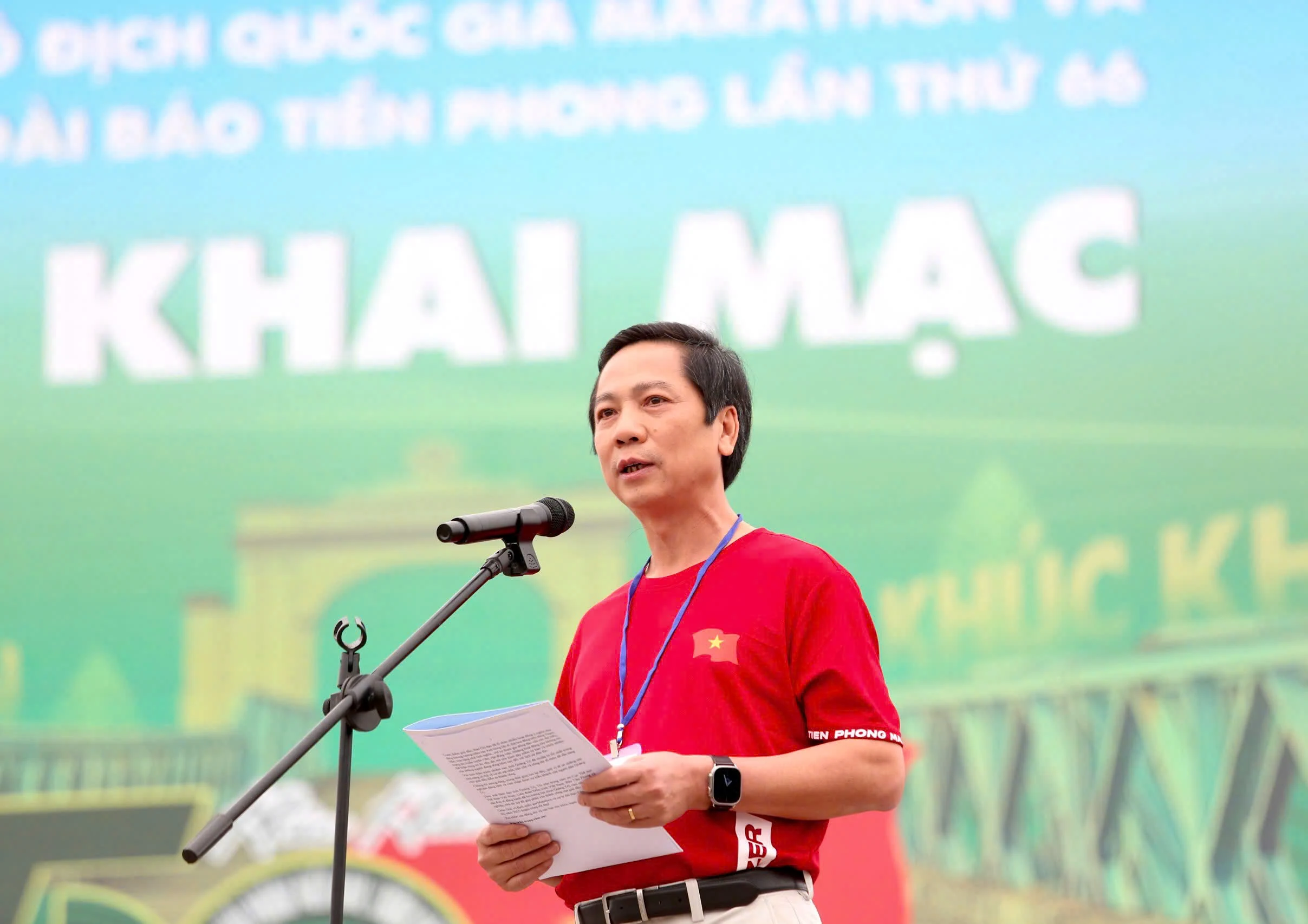 Lễ Thượng cờ và khai mạc Giải vô địch quốc gia Marathon và cự ly dài Báo Tiền Phong lần thứ 66 - năm 2025