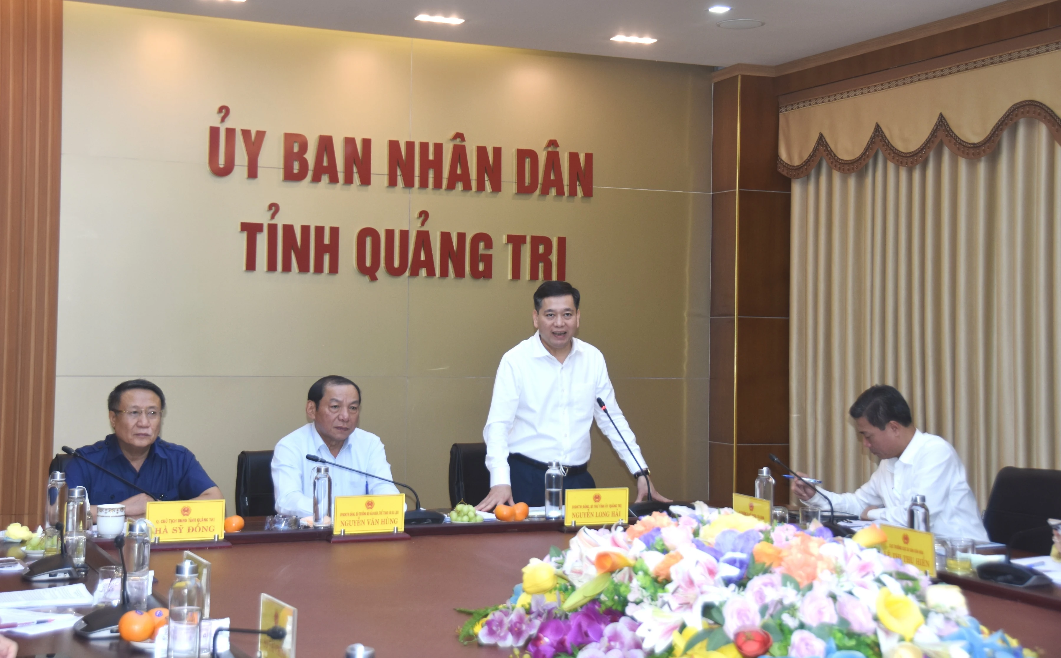 UBND tỉnh Quảng Trị làm việc với Bộ Văn hóa, Thể thao & Du lịch