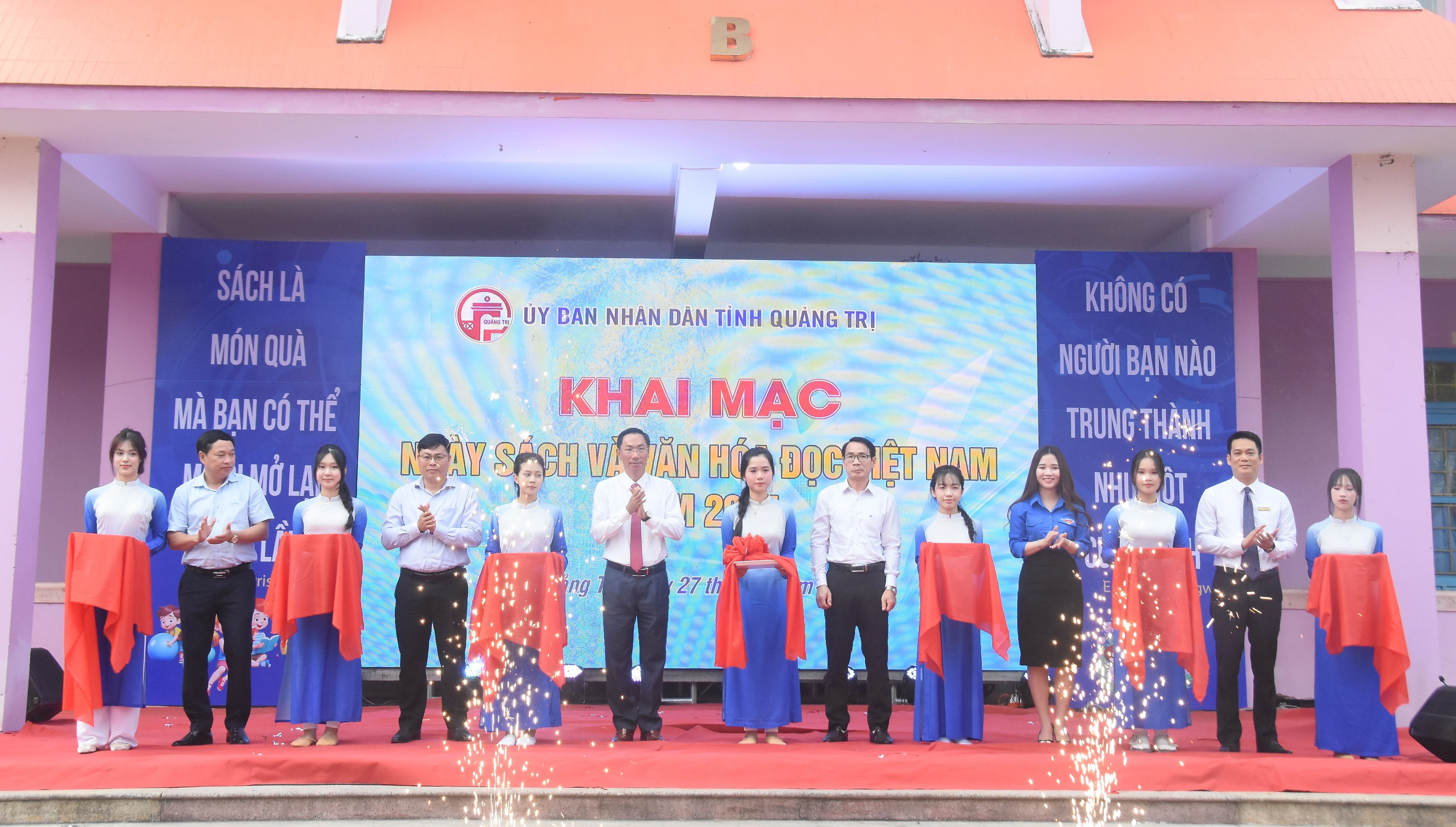 Khai mạc Ngày Sách và Văn hóa đọc Việt Nam tại tỉnh Quảng Trị năm 2025