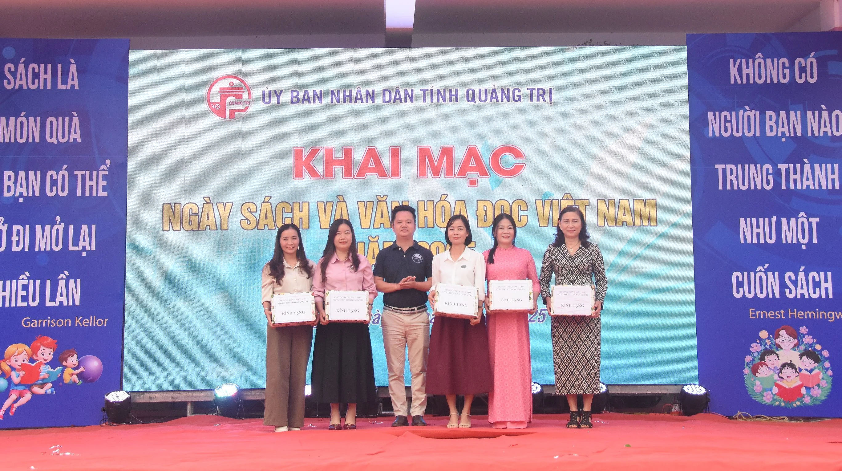 Khai mạc Ngày Sách và Văn hóa đọc Việt Nam tại tỉnh Quảng Trị năm 2025