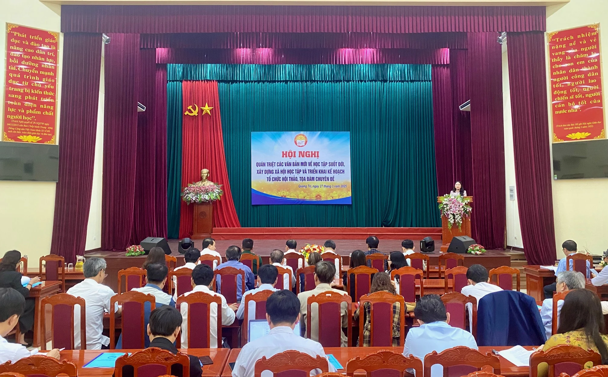 Quán triệt các văn bản chỉ đạo mới ban hành về khuyến học, khuyến tài