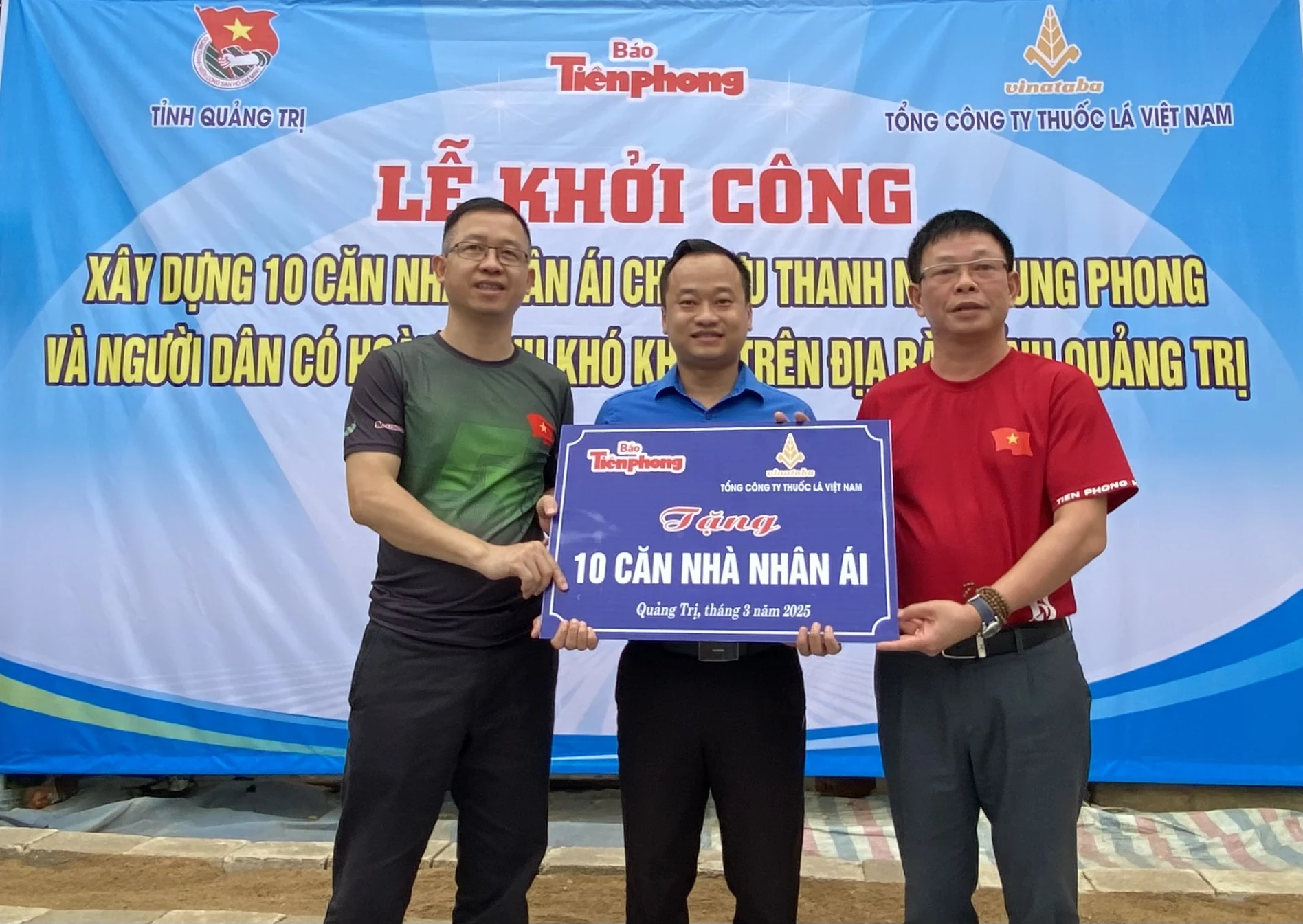 Khởi công xây dựng nhà nhân ái cho đối tượng chính sách và gia đình có hoàn cảnh khó khăn