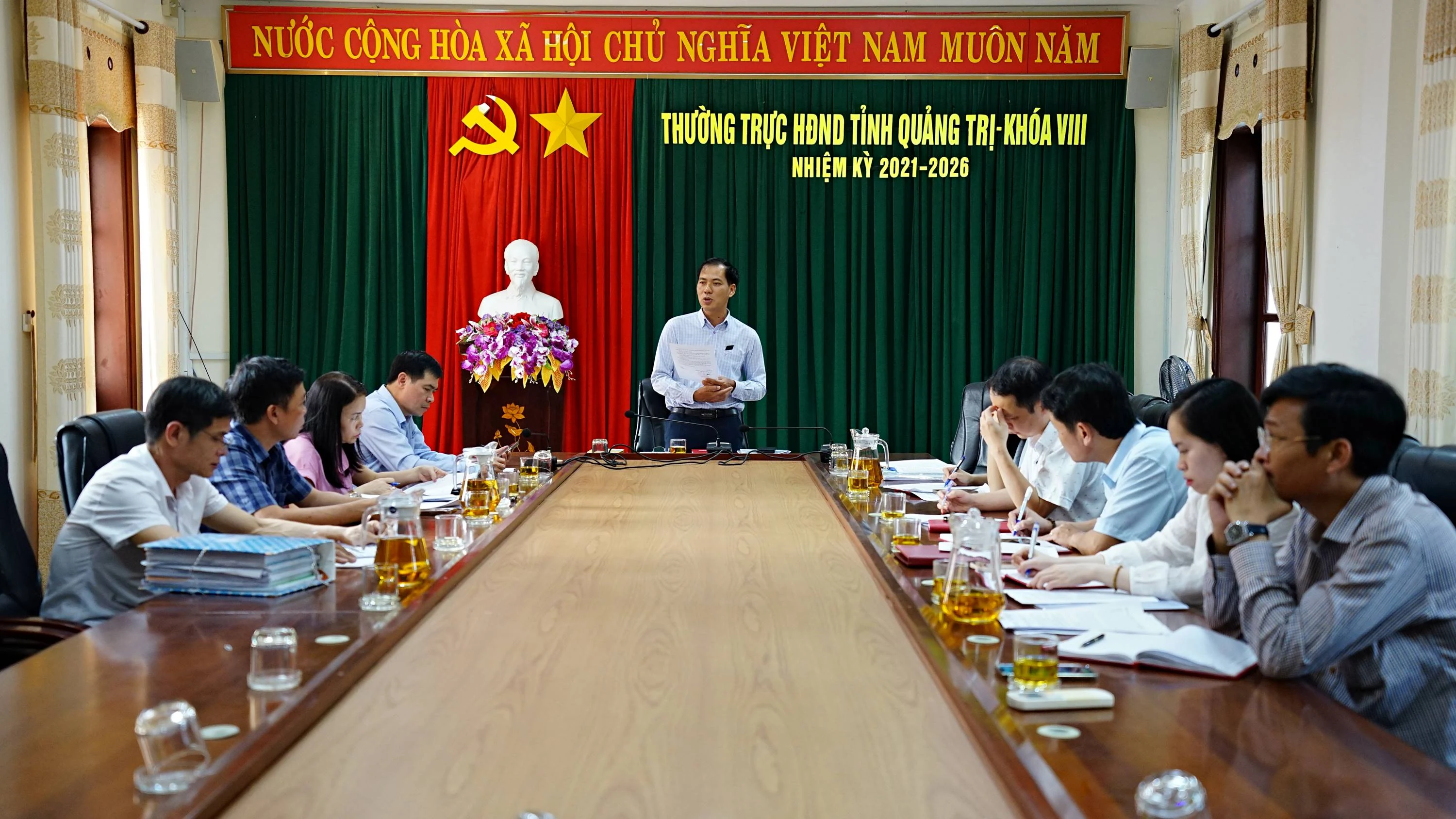Ban Kinh tế - Ngân sách HĐND tỉnh làm việc với Sở Nông nghiệp và Môi trường