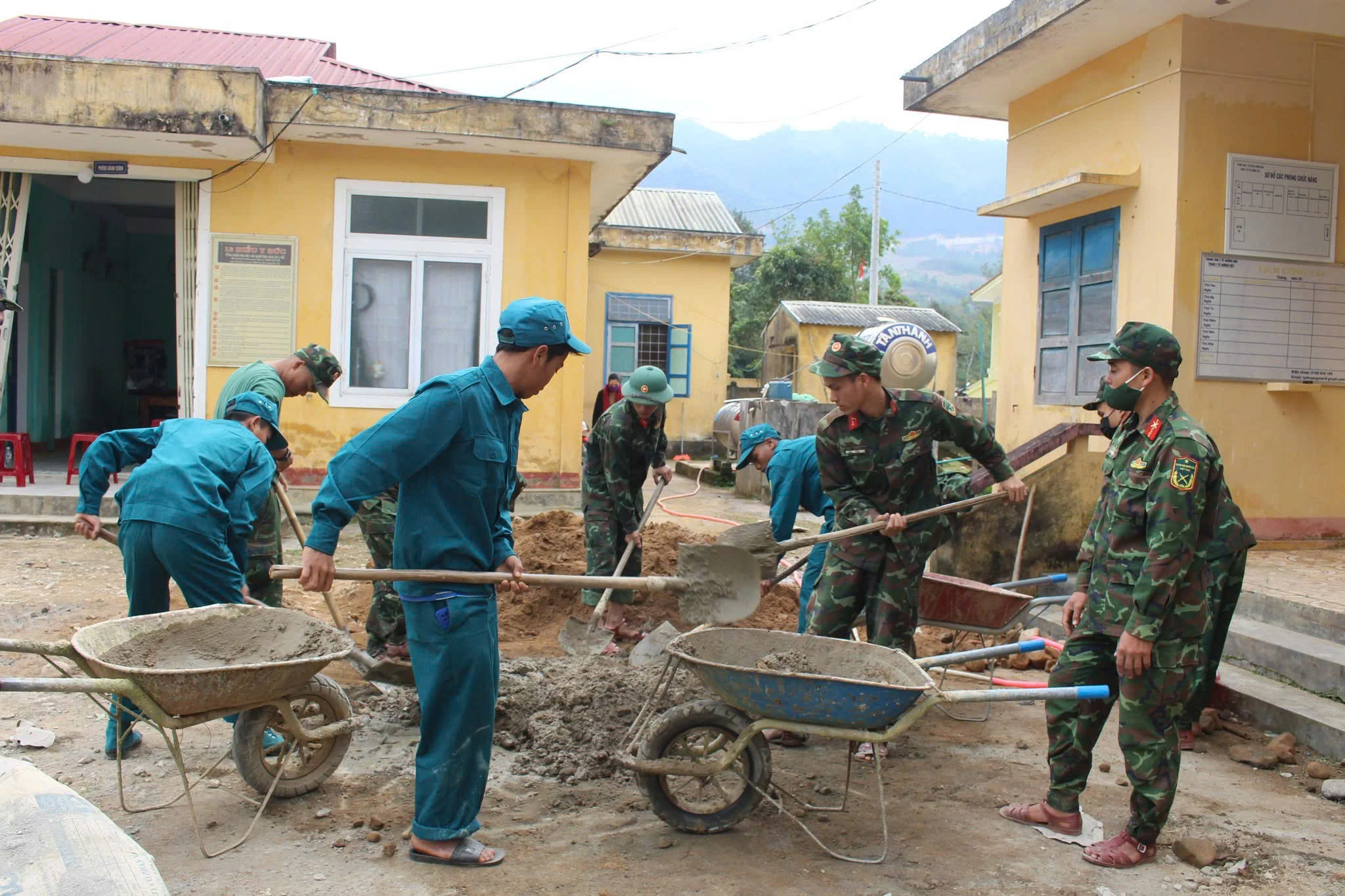 Đồng hành, chung sức xây dựng nông thôn mới