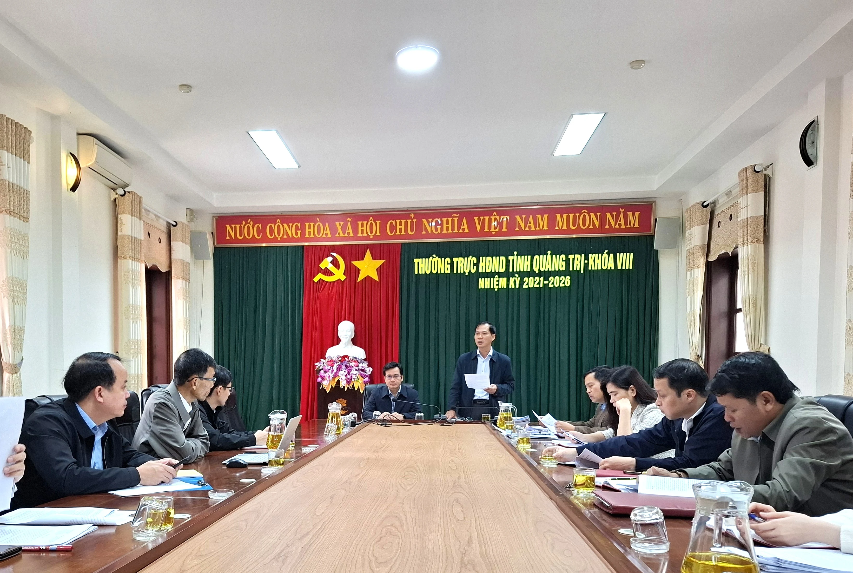 Thẩm tra các nội dung trình kỳ họp thứ 30 HĐND tỉnh khóa VIII