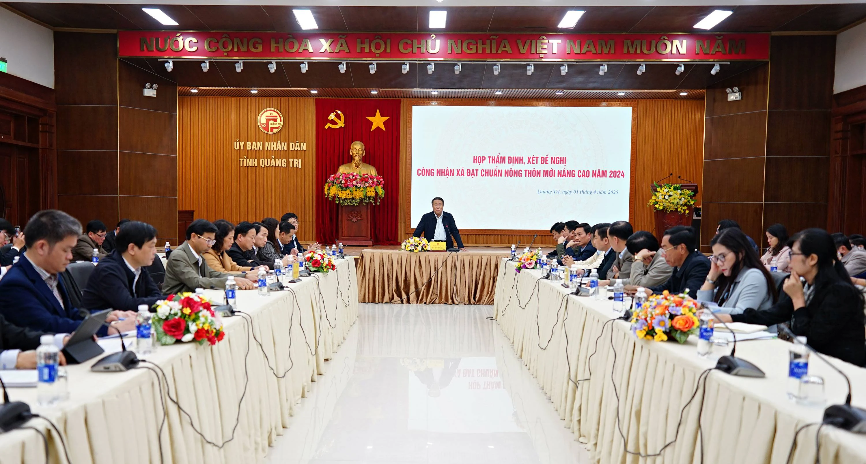 Bỏ phiếu công nhận 5 xã đạt chuẩn nông thôn mới nâng cao