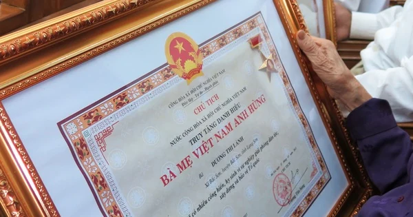 Sửa quy định xét tặng, truy tặng danh hiệu Bà mẹ Việt Nam anh hùng