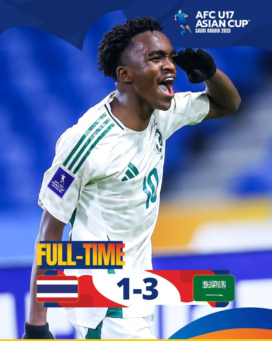 Kết quả U17 châu Á 2025 hôm nay 7/4: U17 Thái Lan và U17 Trung Quốc bị loại