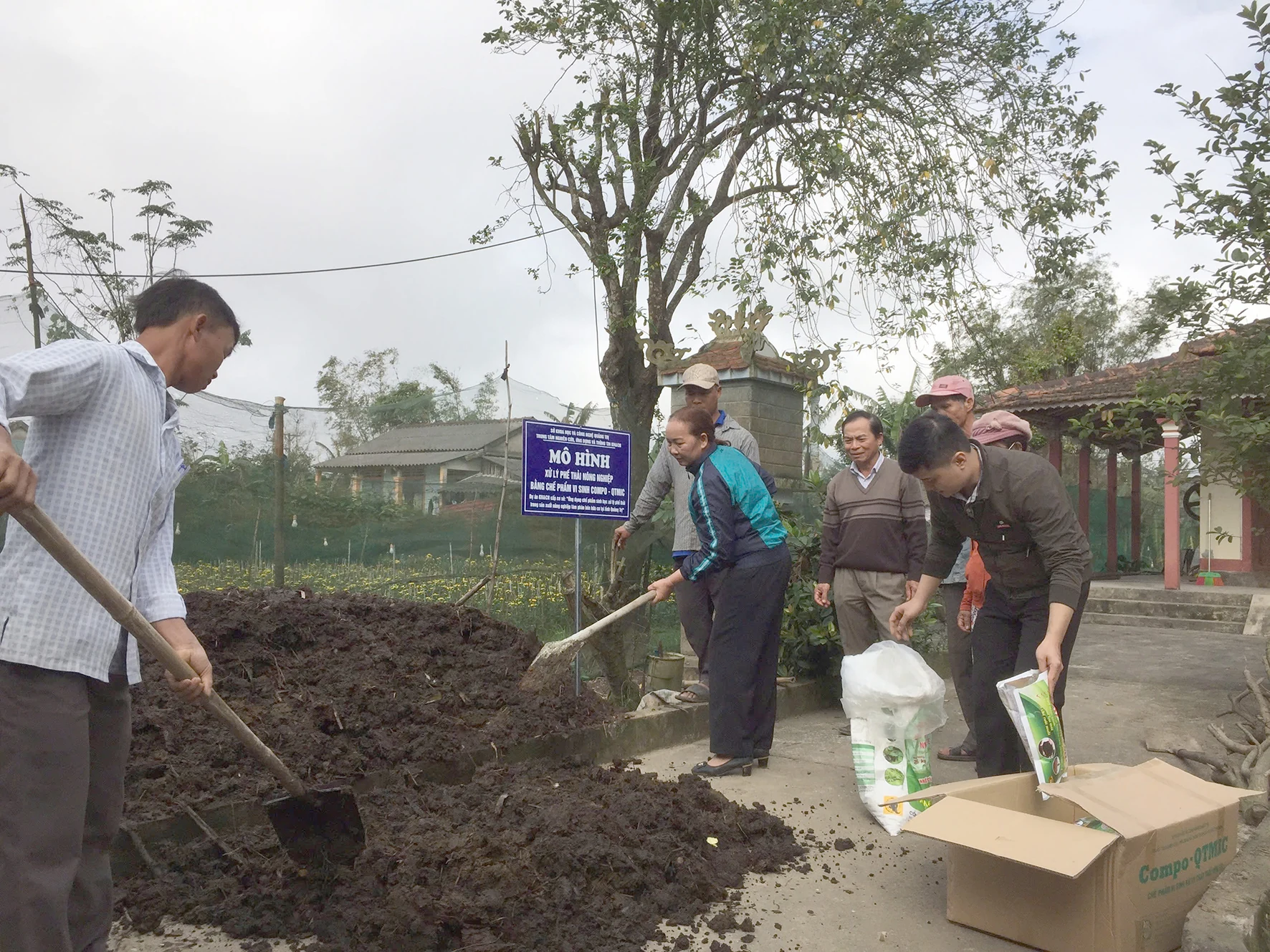 Ứng dụng chế phẩm vi sinh vật trong sản xuất nông nghiệp bền vững