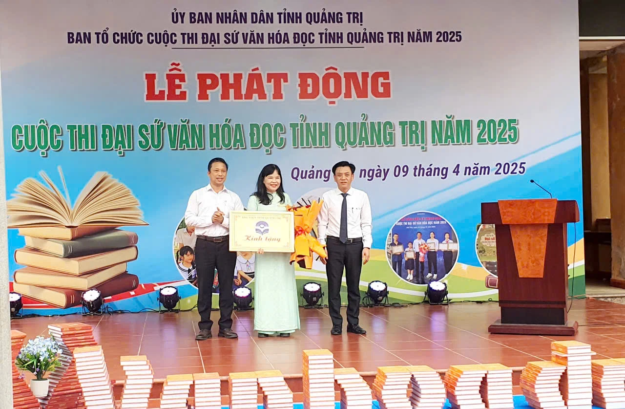 Phát động cuộc thi Đại sứ văn hóa đọc tỉnh Quảng Trị năm 2025