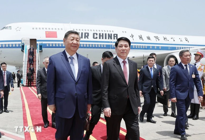 Thông điệp của Tổng Bí thư, Chủ tịch nước Trung Quốc Tập Cận Bình khi tới Việt Nam