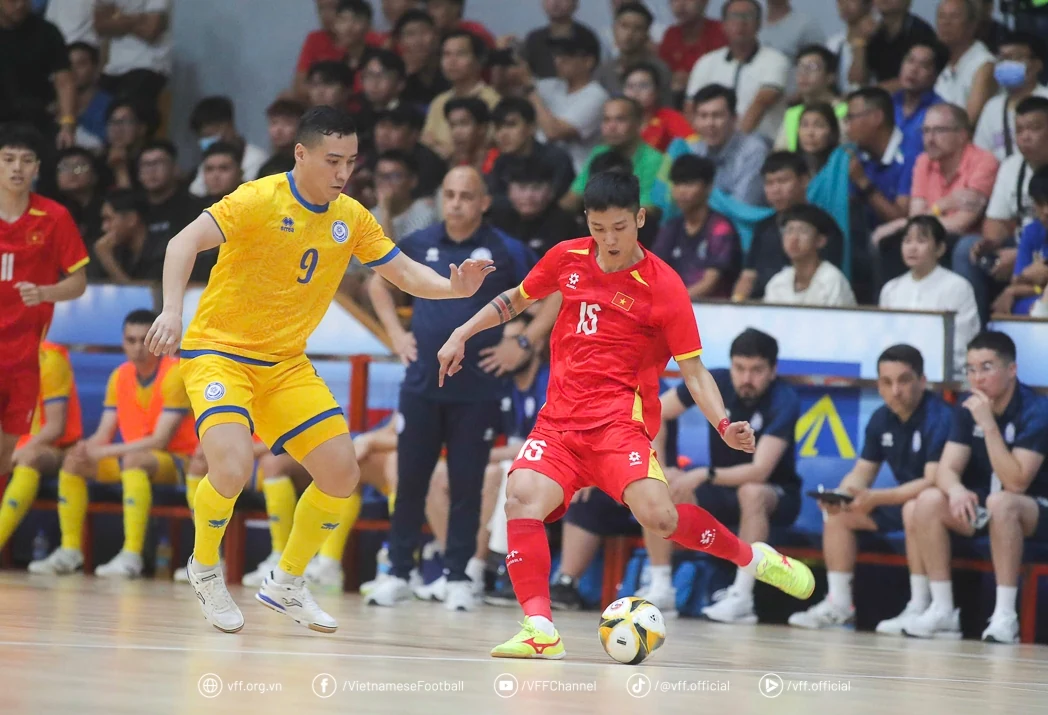 Hòa đội hạng 7 thế giới, ĐT Futsal Việt Nam kết thúc tháng 4/2025 hoàn hảo