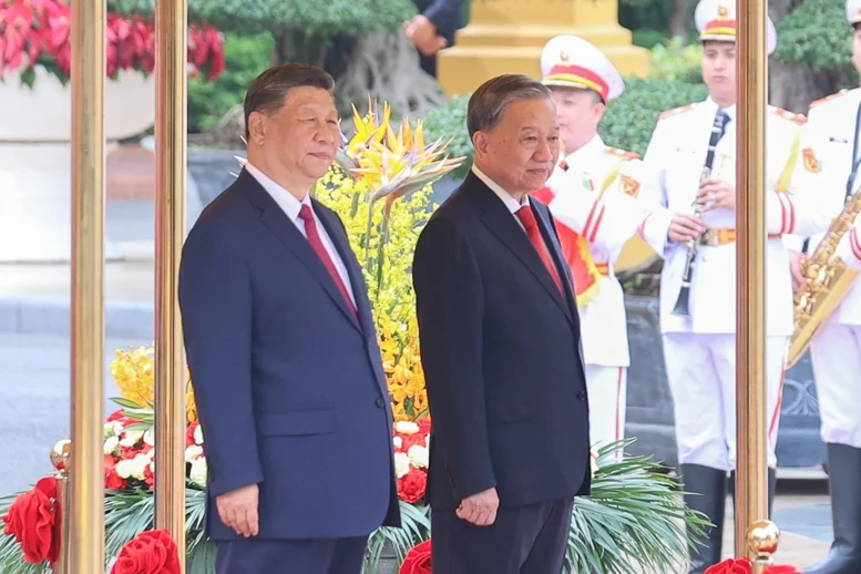 Tổ chức trọng thể lễ đón Tổng Bí thư, Chủ tịch nước Trung Quốc Tập Cận Bình thăm Việt Nam