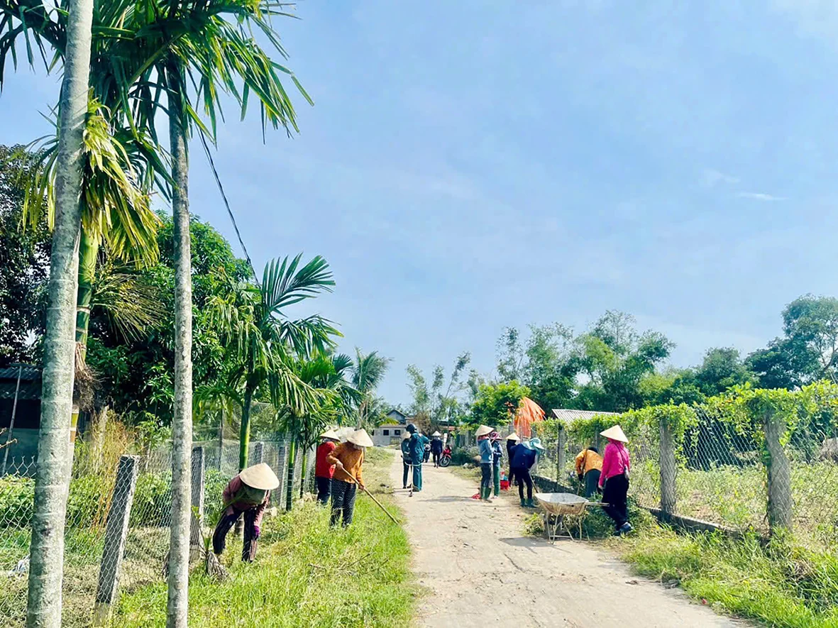 Phụ nữ huyện Gio Linh lan tỏa thông điệp bảo vệ môi trường