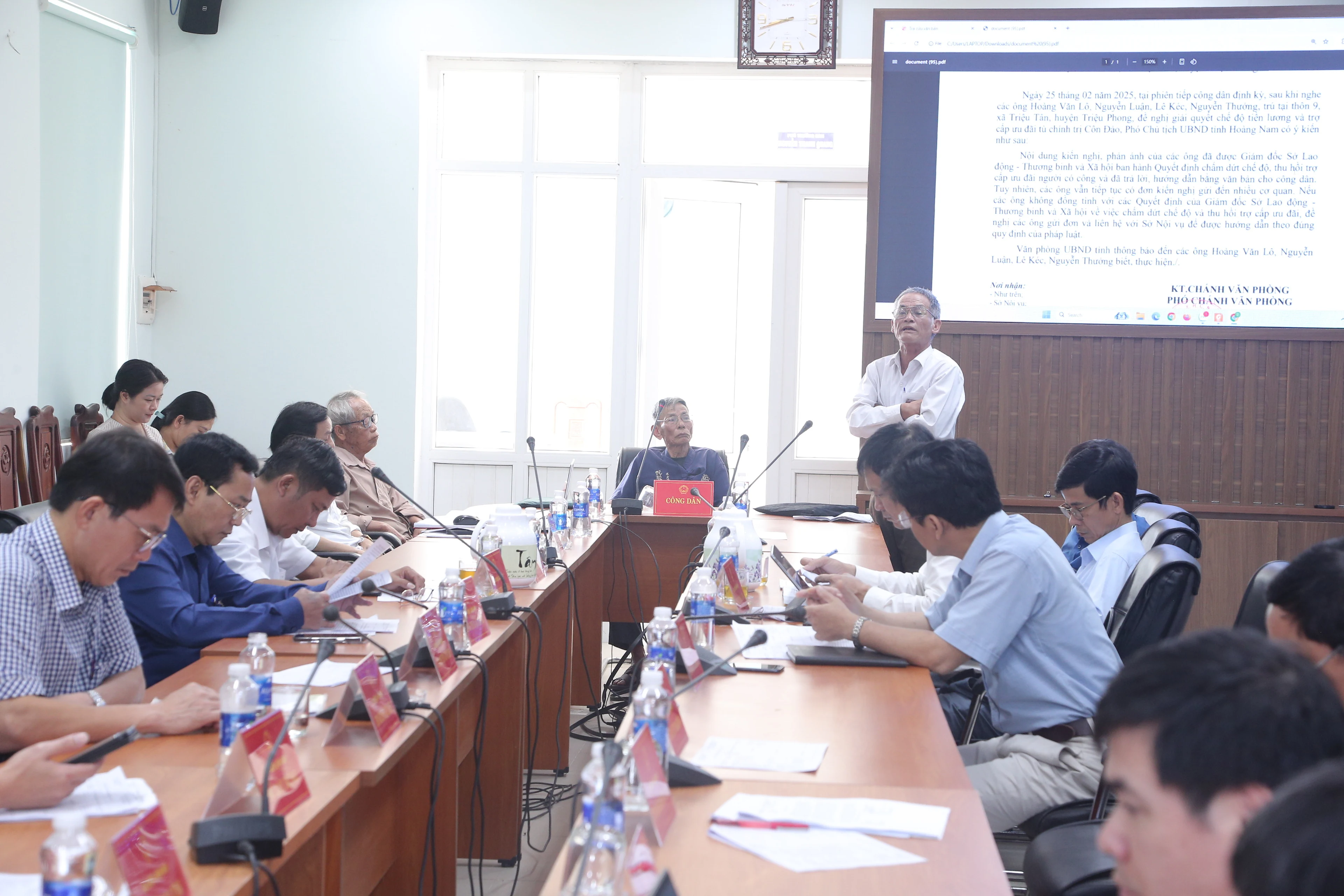 UBND tỉnh tiếp công dân định kỳ tháng 4/2025