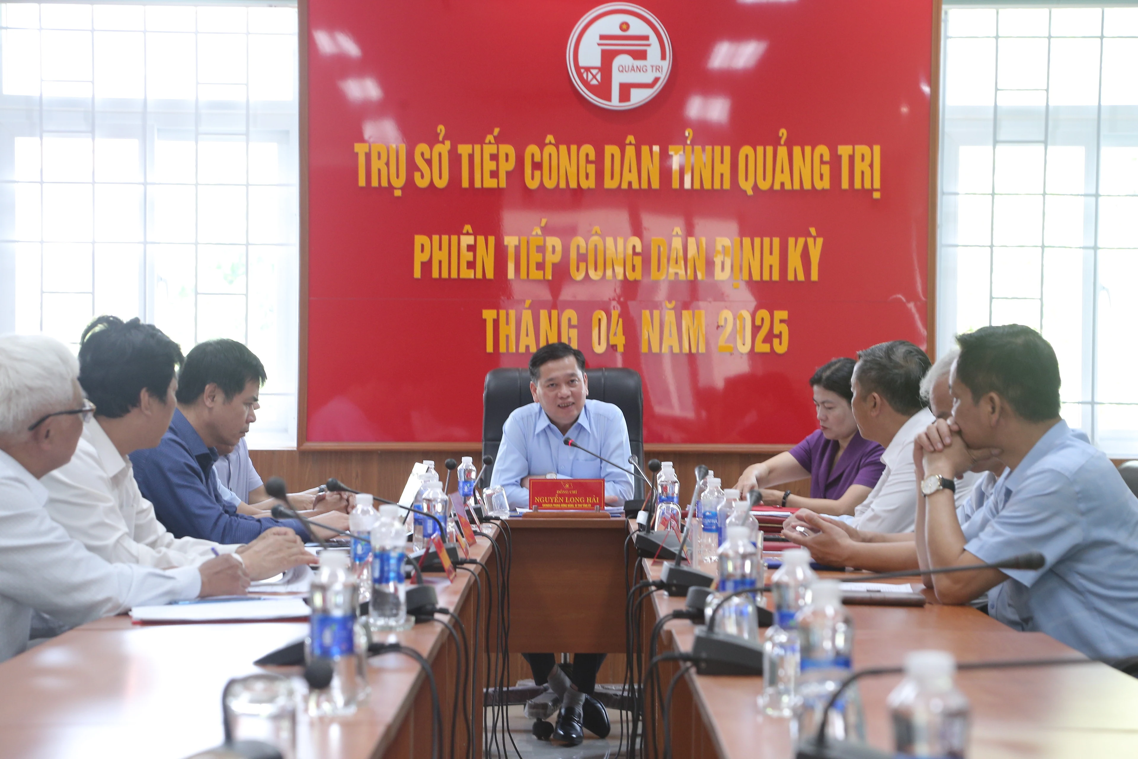 Bí thư Tỉnh ủy Nguyễn Long Hải tiếp công dân định kỳ tháng 4/2025