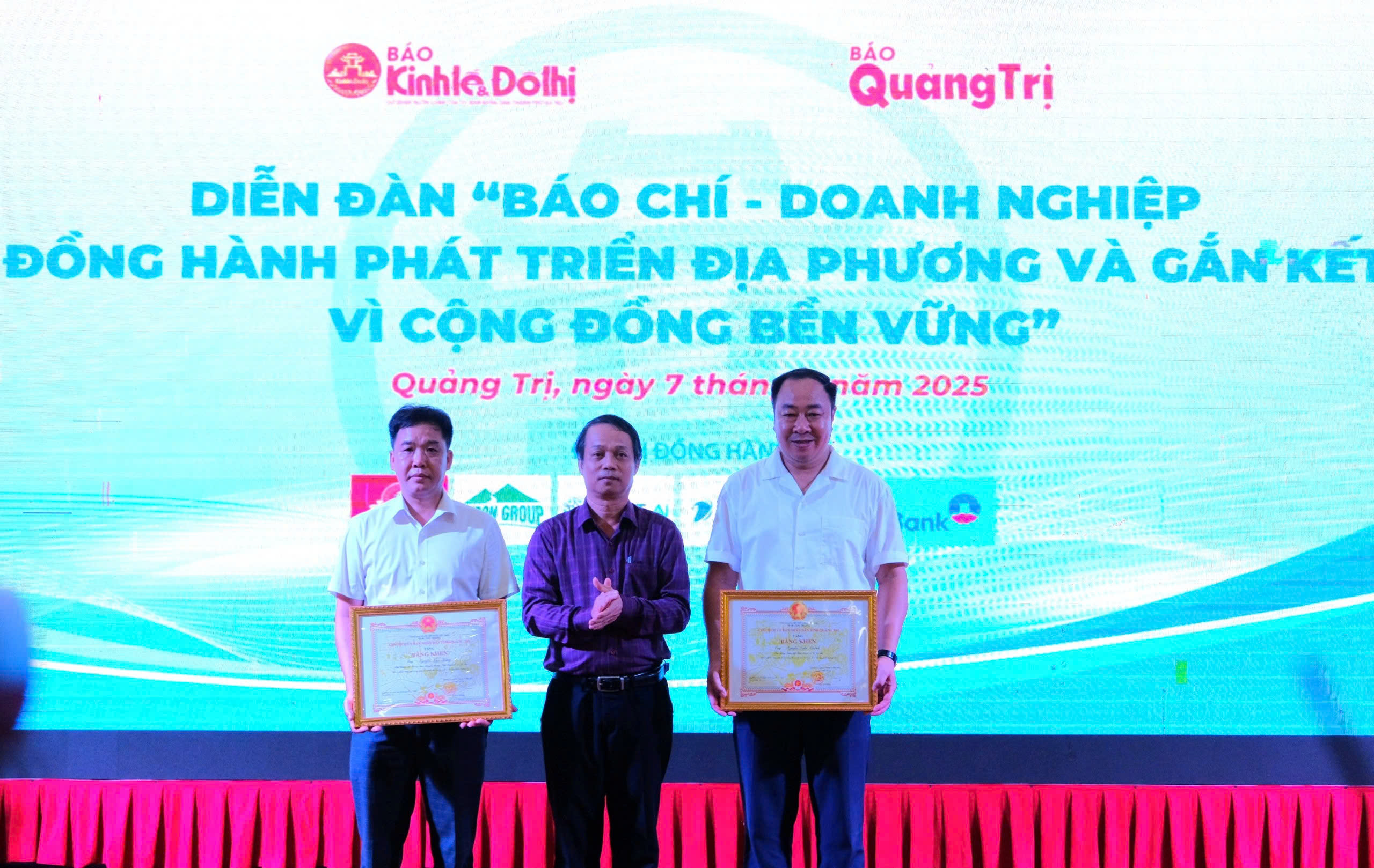 Diễn đàn “Báo chí - doanh nghiệp đồng hành phát triển địa phương và gắn kết vì cộng đồng bền vững”